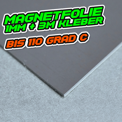 Magnetfolie für Flexplate Druckplatten [hitzebeständig] !Variante wählen!