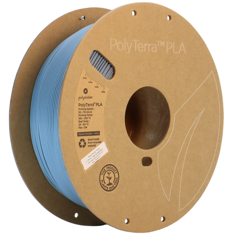 Polymaker PolyTerra™ PLA - Muted Blue [1.75mm] (19,90€/Kg)