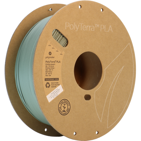 Polymaker PolyTerra™ PLA - Muted Green [1.75mm] (19,90€/Kg)