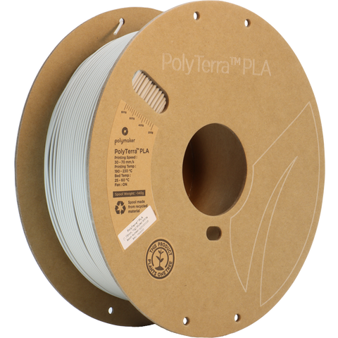 Polymaker PolyTerra™ PLA - Muted White [1.75mm] (19,90€/Kg)