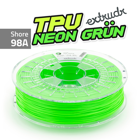 Extrudr TPU - Neongrün [1.75mm] (46,53€/Kg)