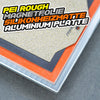 Druckbett SET [Aluminium Druckbett + Silikonheizmatte + PRINPLATE PEI Rough + Magnetfolie] !Variante wählen!
