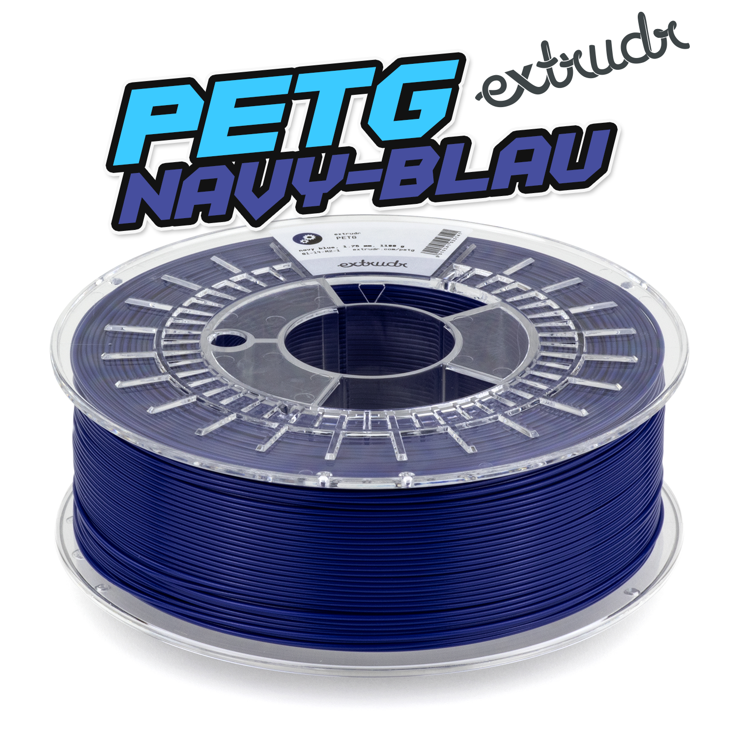 Extrudr PETG - Navy Blau [1.75mm] (35,45€/Kg)
