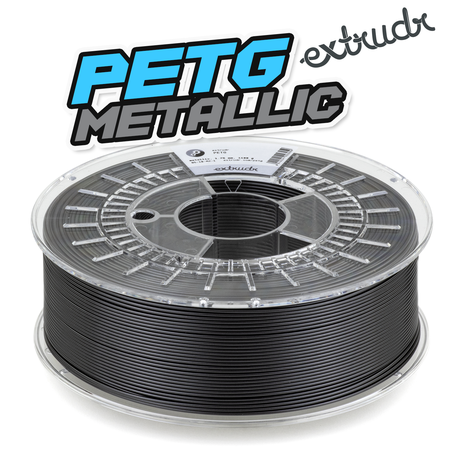 Extrudr PETG - Metallic [1.75mm] (35,45€/Kg)
