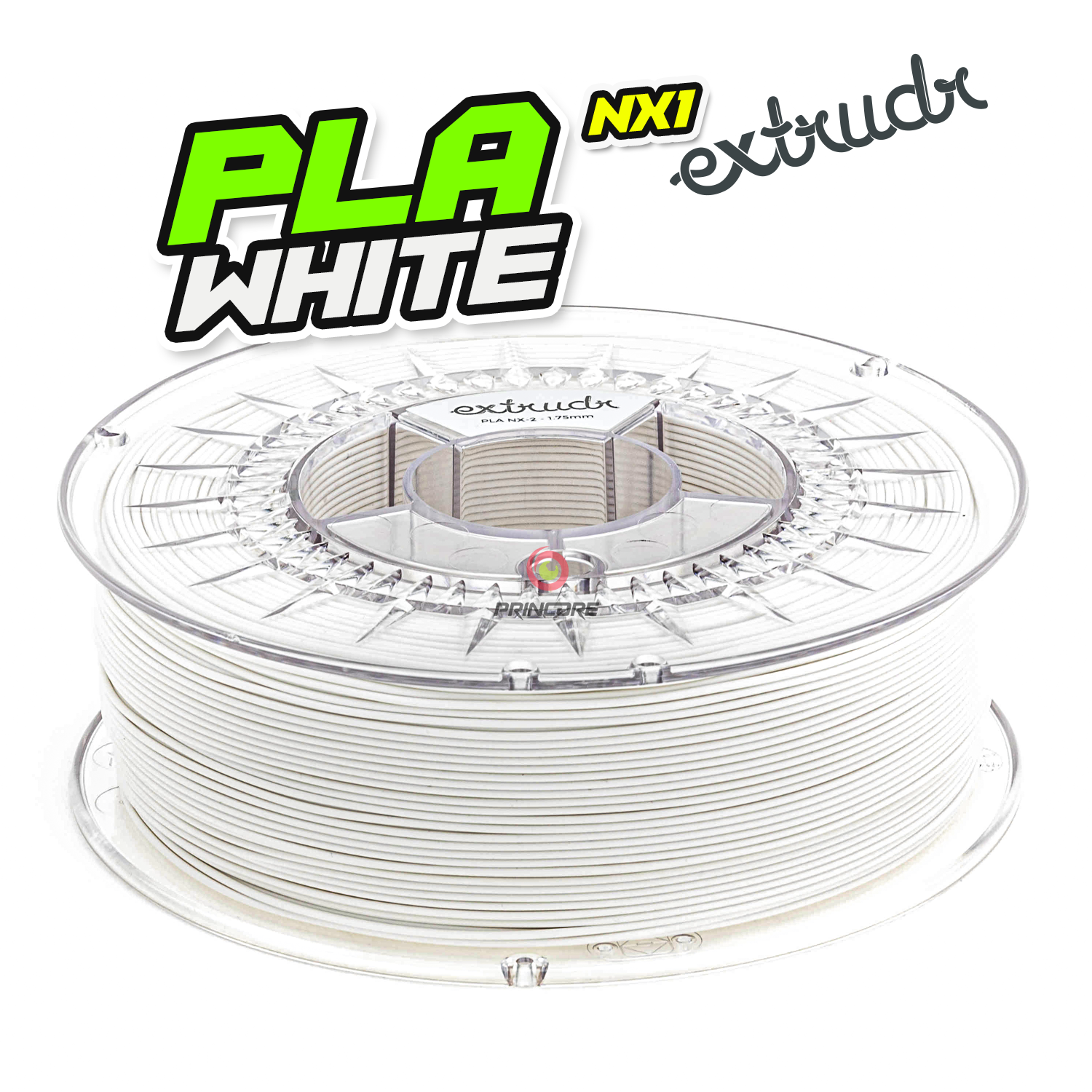 Extrudr PLA NX1 - White [1.75mm] (22,64€/Kg)