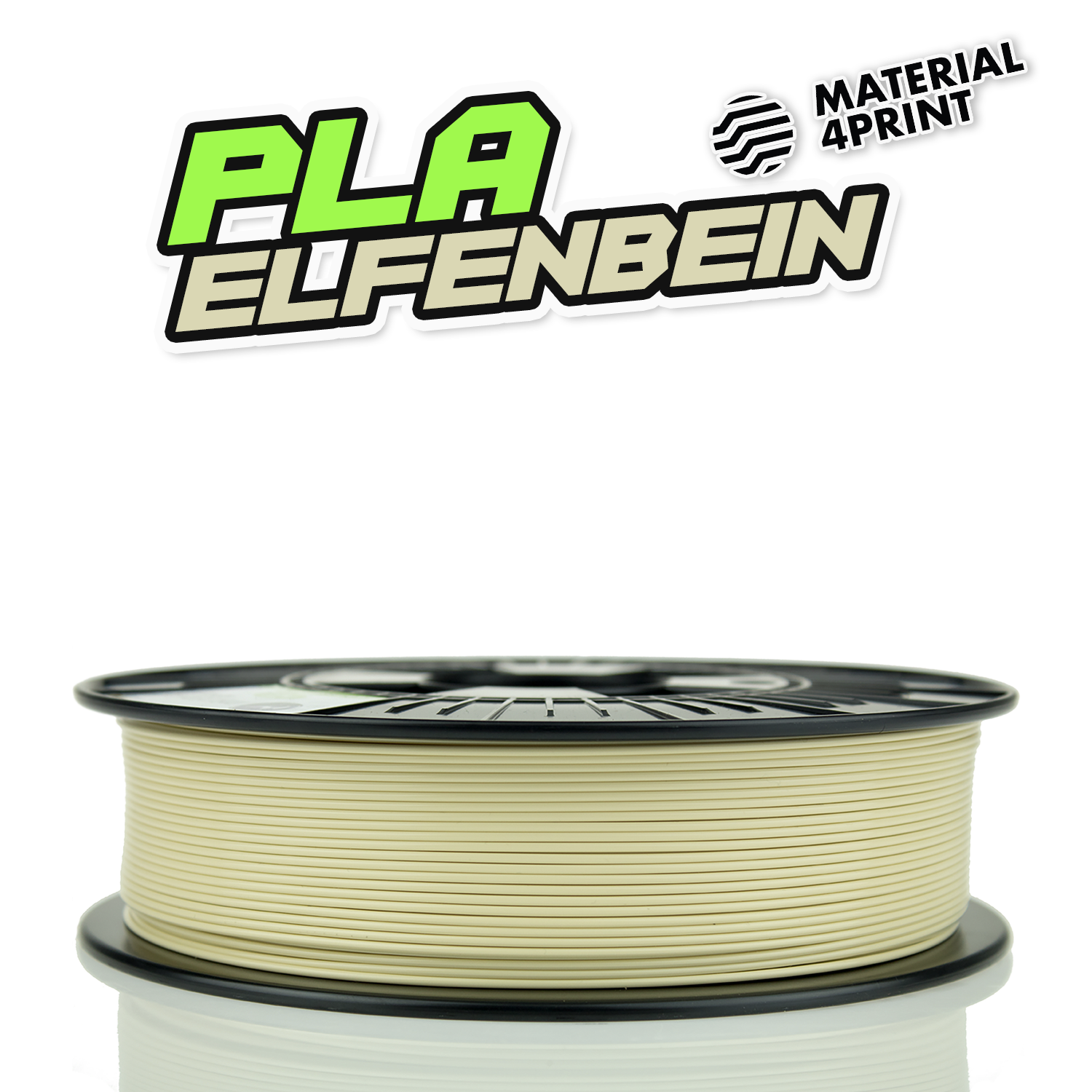 M4P PLA - Elfenbein [1.75mm] (23,93€/Kg)