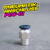 Pneumatikanschluss PC6-01 Bowden Schnellverschluss