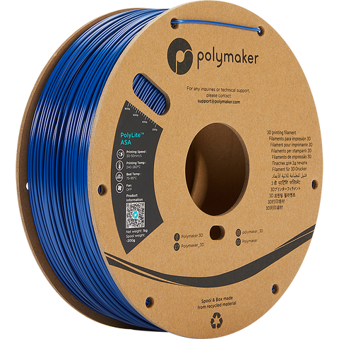 Polymaker PolyLite™ ASA - Blau [1.75mm] (34,90€/Kg)