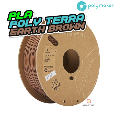 Polymaker PolyTerra™ PLA - Earth Brown [1.75mm] (19,90€/Kg)