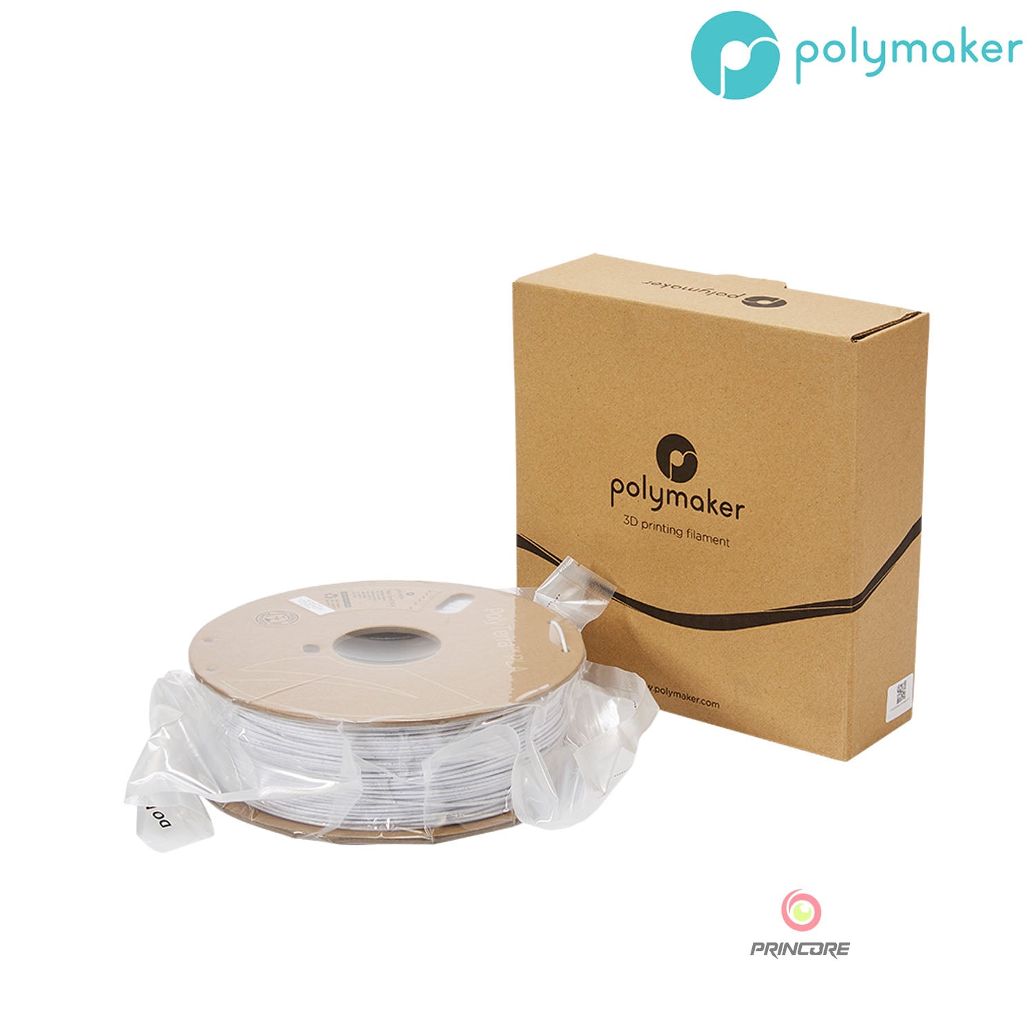 Polymaker PolyTerra™ PLA - Marble White [1.75mm] (19,90€/Kg)