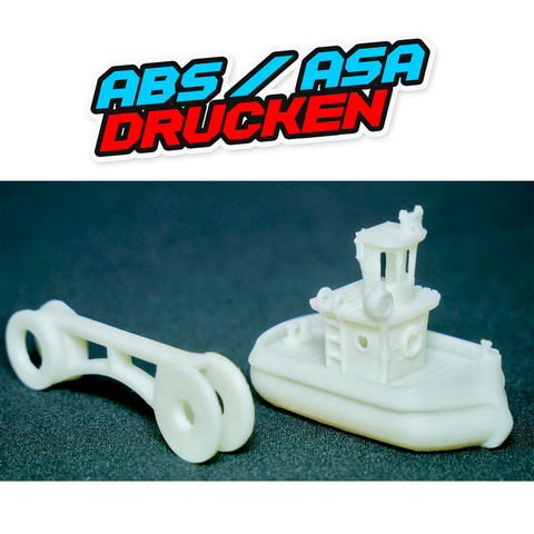 ABS / ASA -Filament CURA Einstell-Leitfaden