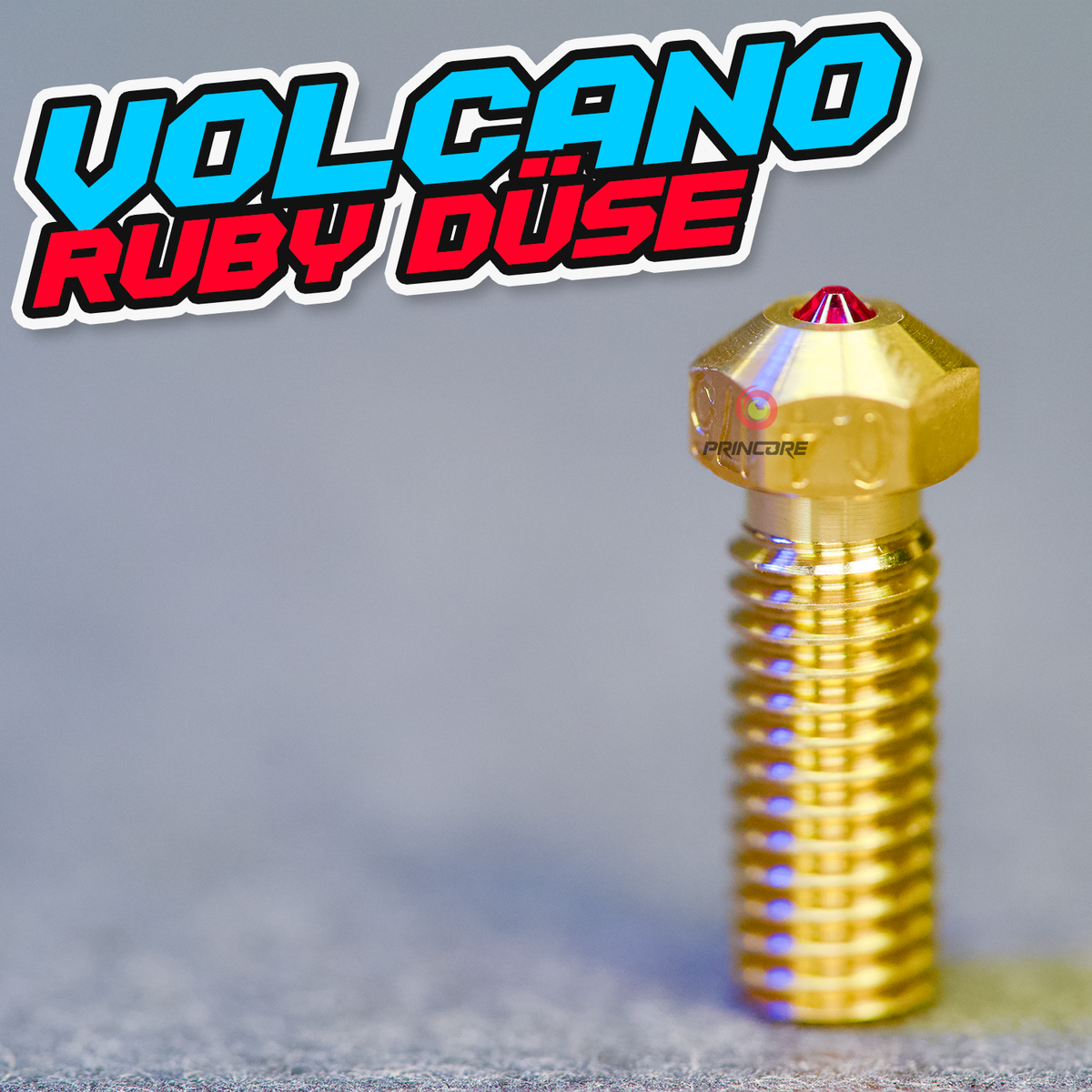 VOLCANO RUBY Düse 0.4mm / 0.6mm (z.B. Sidewinder X1 + X2 / GENIUS)