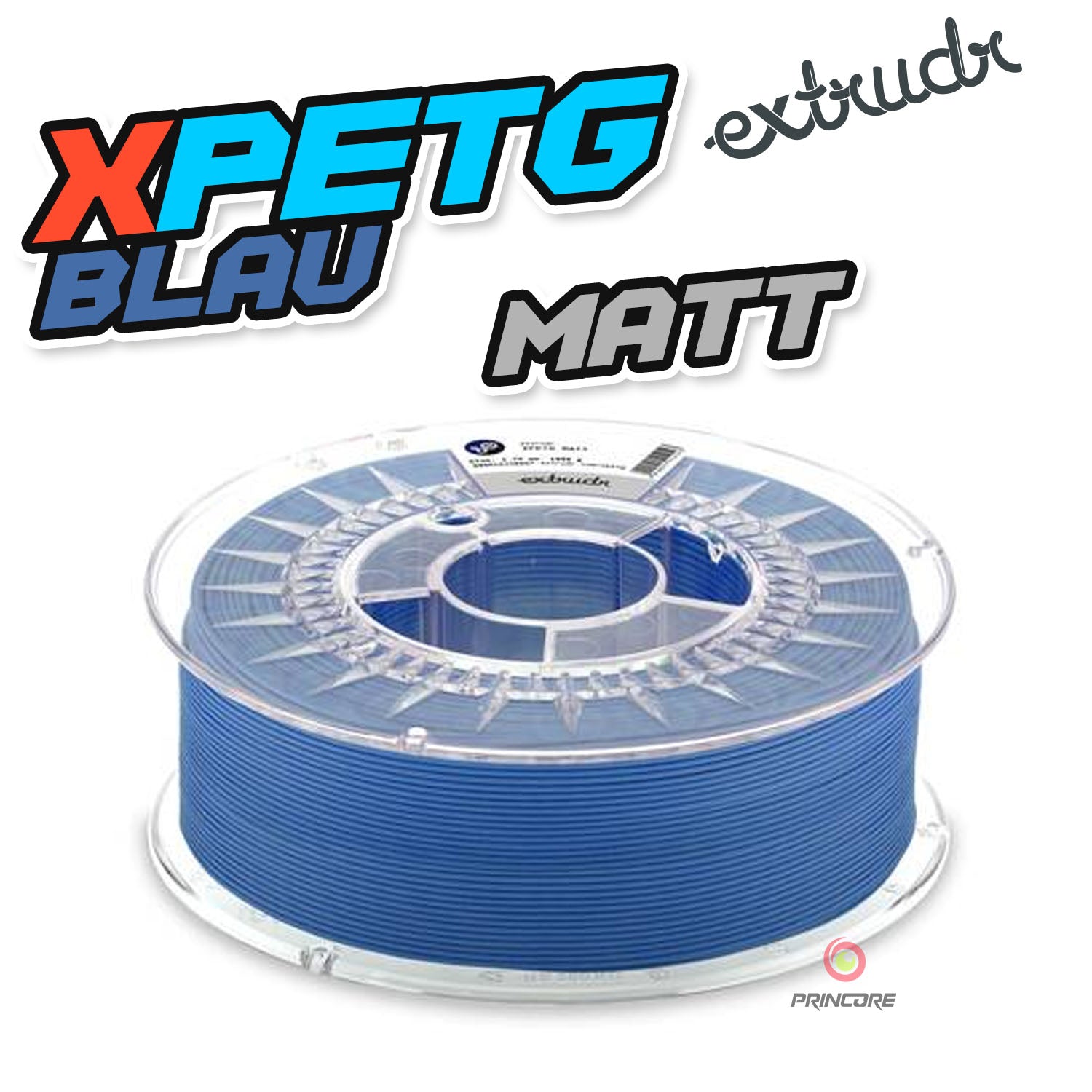 Extrudr XPETG - Blue Matt [1.75mm] (29,90€/Kg)
