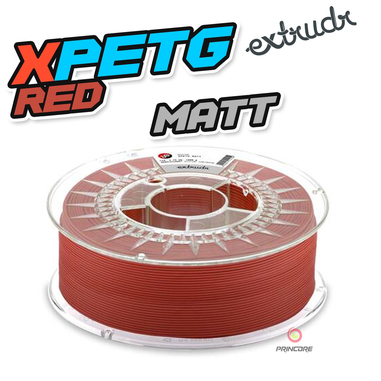 Extrudr XPETG - Red Matt [1.75mm] (29,90€/Kg)