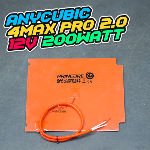 Anycubic 4MAX PRO 2.0 - Silikonheizmatte