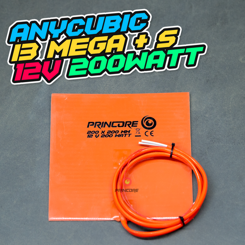 Anycubic I3 Mega + S - Silikonheizmatte