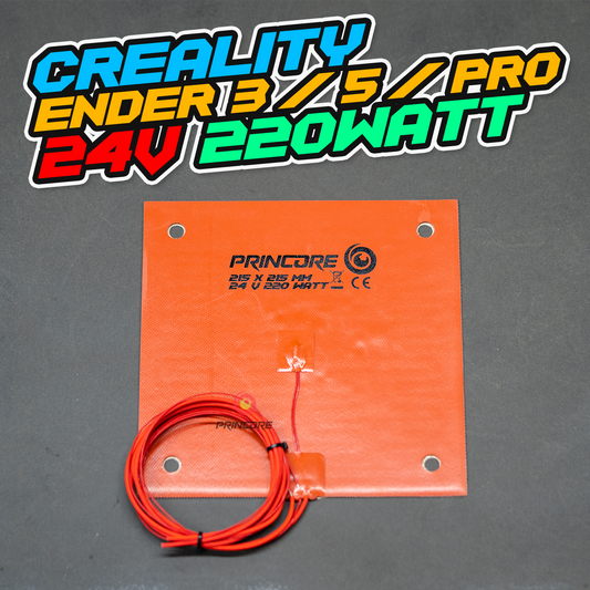 Creality Ender 3 / 5 / PRO - Silikonheizmatte