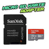 SanDisk Micro SD Karte 32GB + Adapter