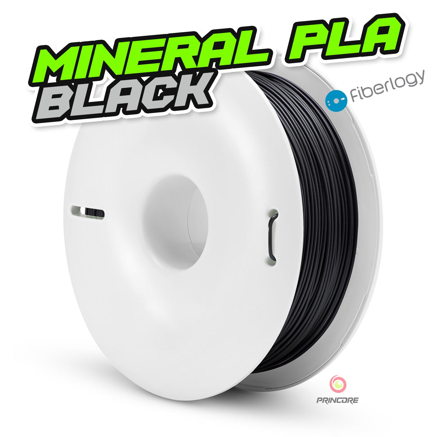 Fiberlogy Mineral PLA - Black [1.75mm] (46,94€/Kg)