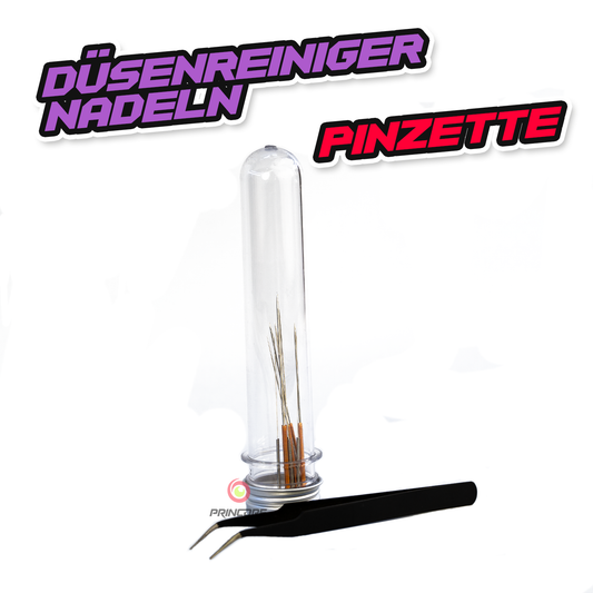 Düsenreiniger Nadeln SET + Pinzette