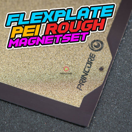 Druckplatten SET [PRINPLATE PEI Rough + Magnetfolie] !Variante wählen!