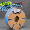 PRINCORE PLA - LIGHT BLUE MATT [1.75mm] (25,00€/Kg)