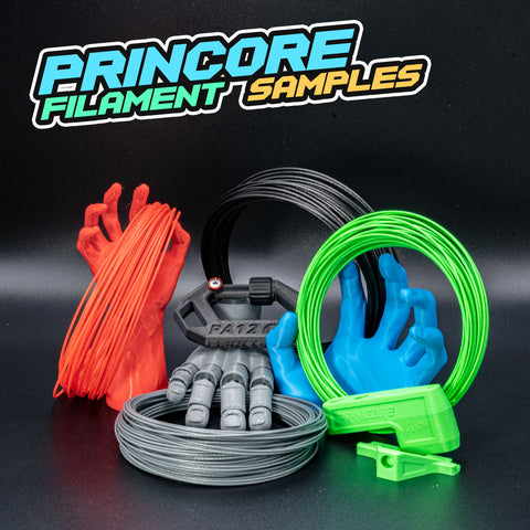 PRINCORE Filament Samples / Proben 15m [1.75mm] (ab 0,28€/m) (Variante auswählbar!)