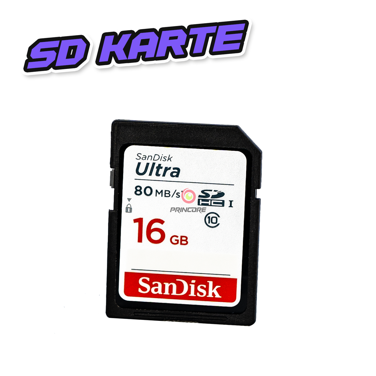 SanDisk Ultra 16GB SD Karte