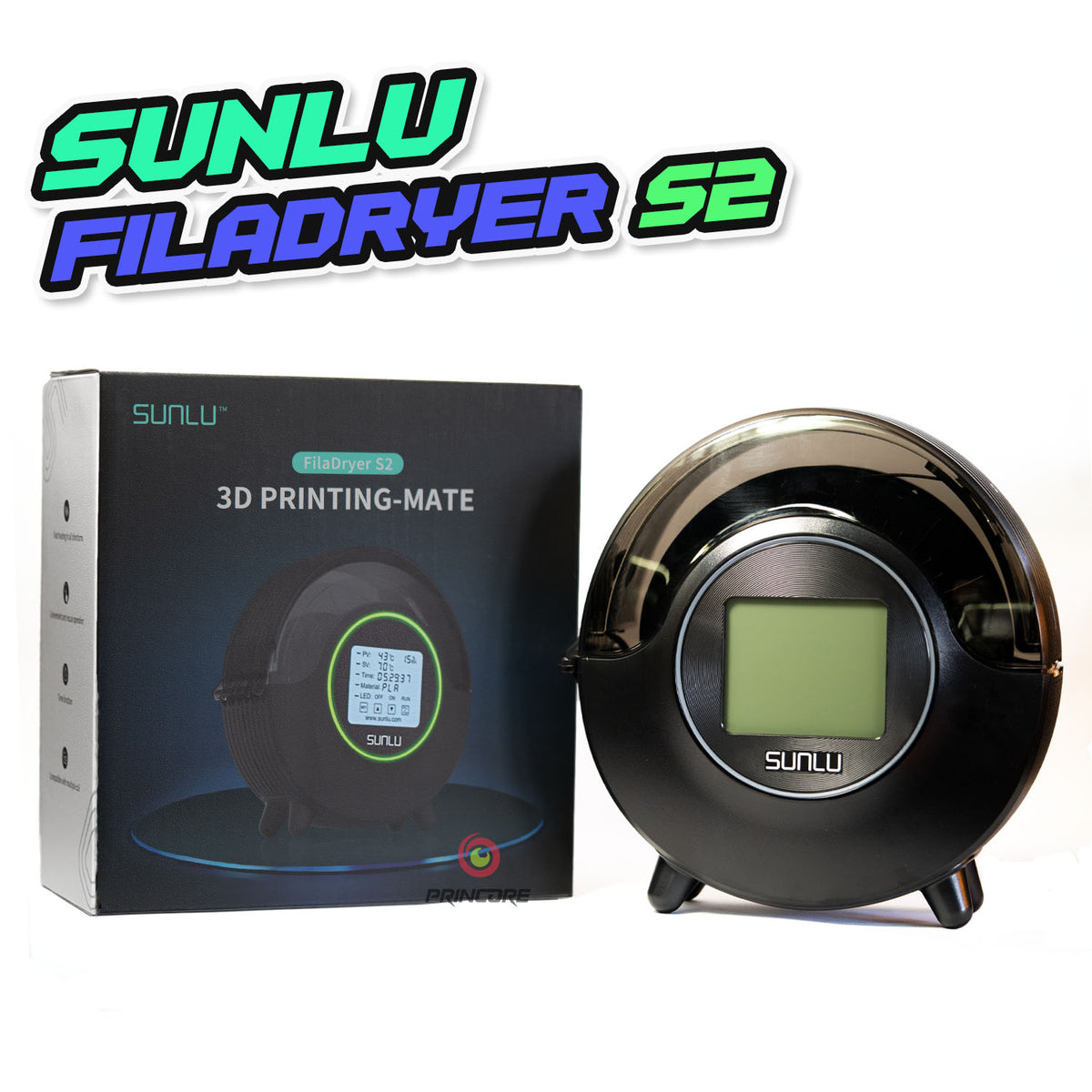 Sunlu S2 Filamenttrockner / Trockenbox