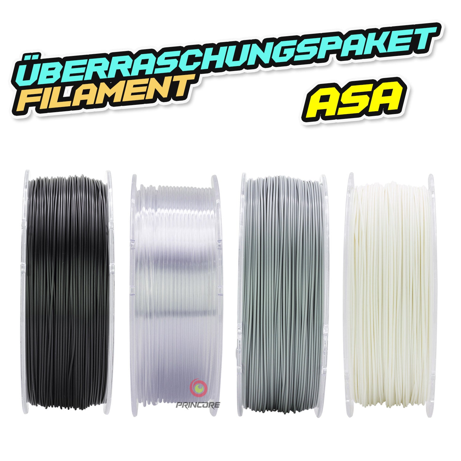 Überraschungspaket Filament - ASA
