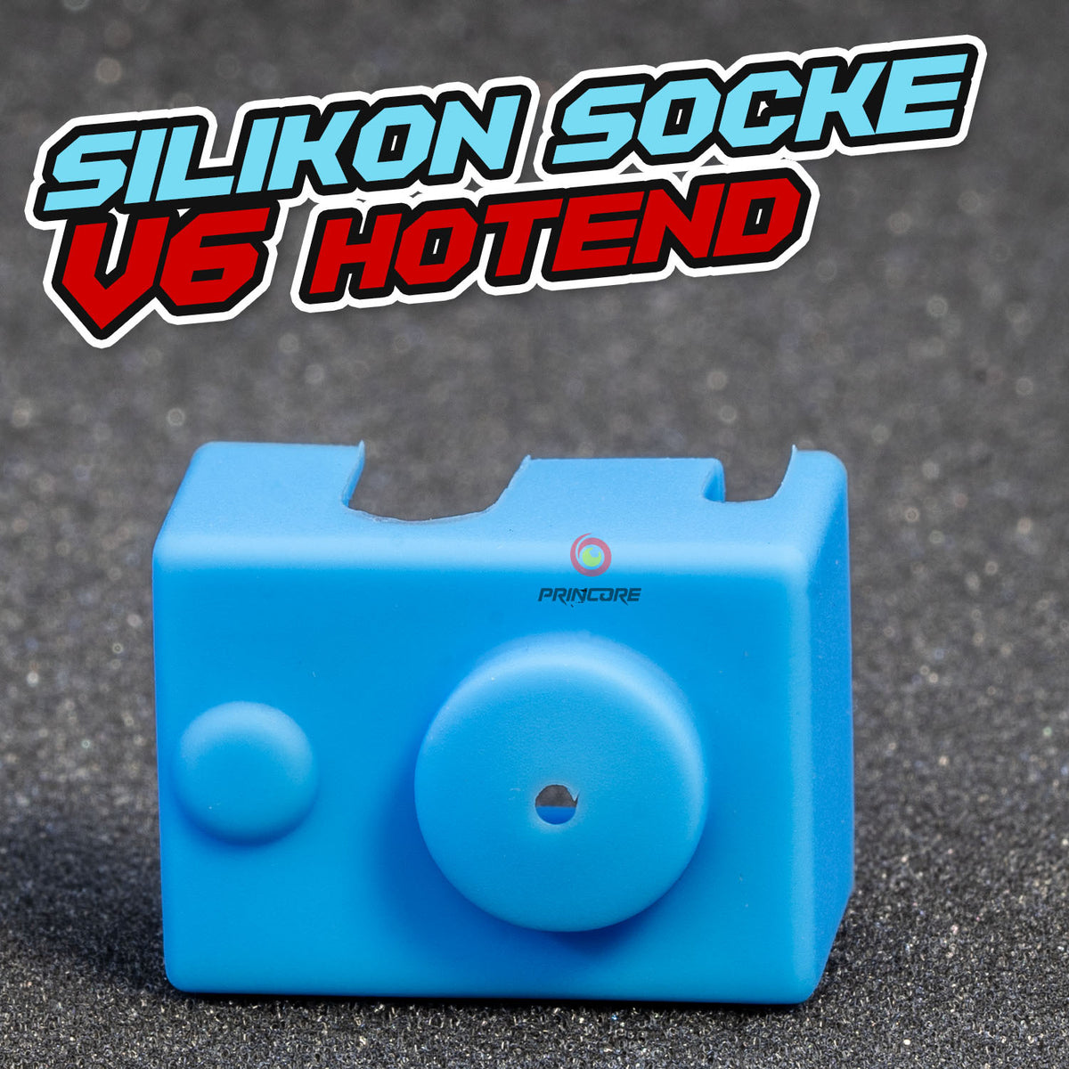Silikon Heizblock Socke V6 (geschlossen)